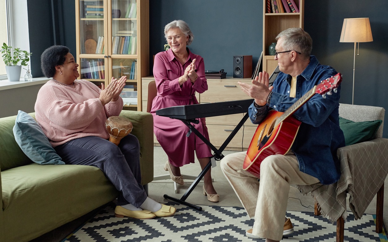 Engaging in the arts to improve mental well-being