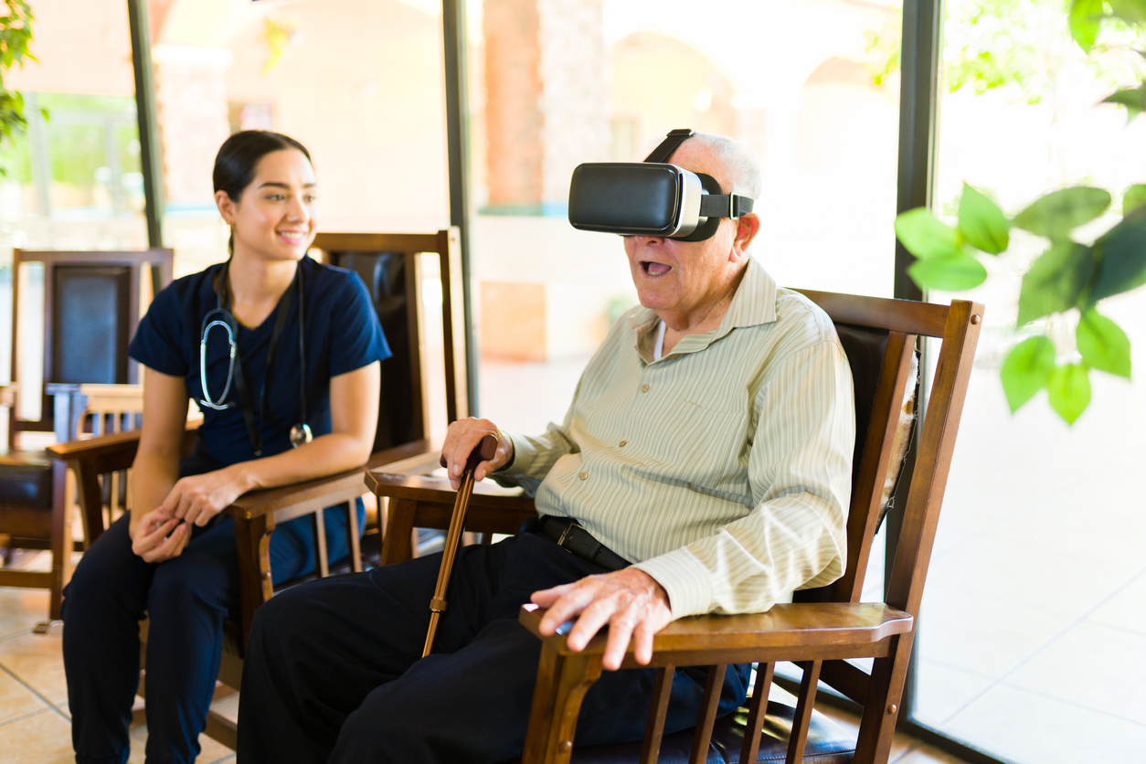 Immersive virtual reality: An innovative solution to support the well-being of older adults