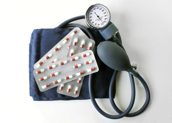 Blood pressure monitor and medication
